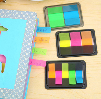 สติ๊กเกอร์กระดาษโน๊ตเรืองแสงสไตล์เกาหลี