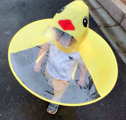 เสื้อกันฝน UFO สีเหลือง ไซส์ S