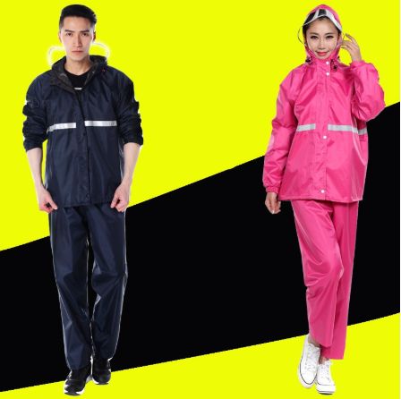 ชุดกันฝน มีแถบสะท้อนแสง ไซส์ 2XL