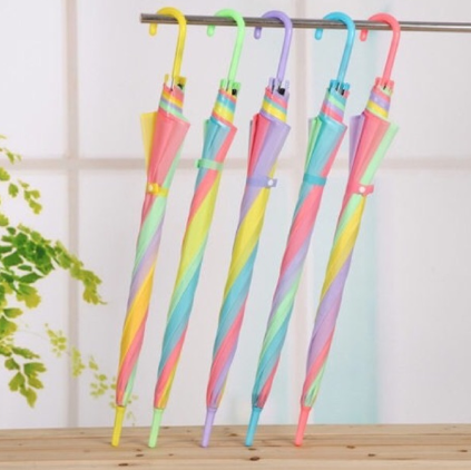 ร่มใสสีรุ้ง ร่มกันฝน