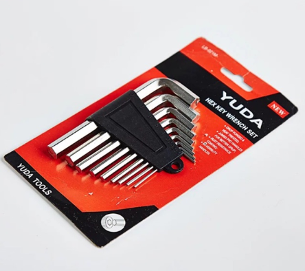 หกเหลี่ยมเล็ก9ชิ้น